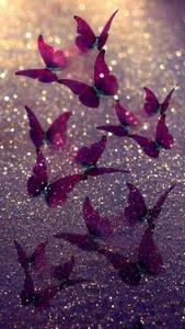 Purple Butterflies Pretty Phone pretty phone wallpaper
