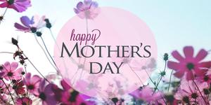 Purple Flowers Mother's Day Greeting mothers day wallpaper