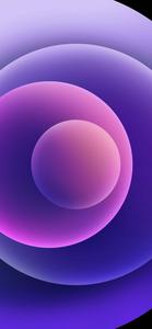 Purple Orbs iPhone 12 iphone 12 wallpaper