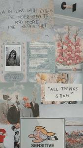Quotes Aesthetic Collage aesthetic collage wallpaper