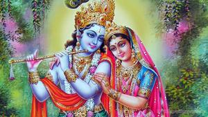 Radha Krishna 3D Loving Relationship radha krishna 3d wallpaper