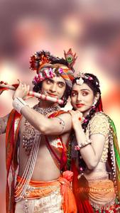 Radha Krishna Serial Affectionate radha krishna serial wallpaper