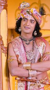 Radha Krishna Serial Arms Crossed radha krishna serial wallpaper