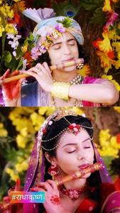 Radha Krishna Serial Bamboo Flute radha krishna serial wallpaper