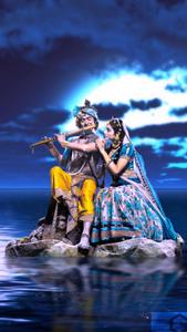 Radha Krishna Serial Floating radha krishna serial wallpaper
