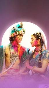 Radha Krishna Serial Moon radha krishna serial wallpaper