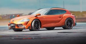 Radiant Orange Toyota Supra toyota supra wallpaper