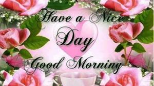 Radiant Sunrise Wishing You A Good Morning good morning wallpaper