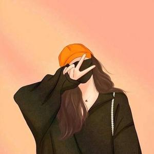 Radiate peace and love with this hidden-face Unique Cool Pfp. unique cool pfp wallpaper