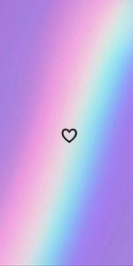 Rainbow Heart Pastel Aesthetic pastel aesthetic wallpaper