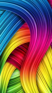 Rainbow Wave Brush Samsung samsung wallpaper