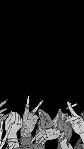 Raised Hands Black Aesthetic Background black aesthetic wallpaper