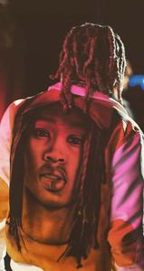Rapper Hoodie Portrait king von and lil durk wallpaper