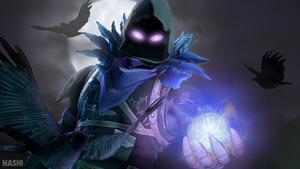 Raven Fortnite Battle Royale Online Video Game Wallpaper