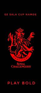 RCB Red Lion Cricket Team Logo rcb wallpaper