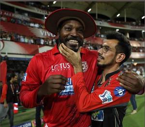 RCB Teamamtes Chris And Yuzvendra rcb wallpaper