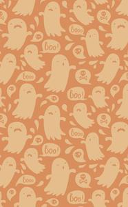 Ready for a spooky adventure? cute ghost wallpaper