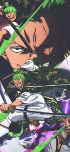 Ready to take on the next challenge zoro wallpaper