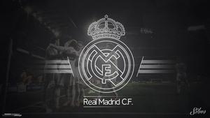 Real Madrid CF Text Design real madrid wallpaper