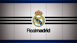Real Madrid Logo In Checkered real madrid wallpaper