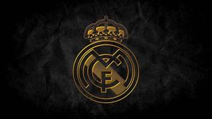 Real Madrid Logo In Gold real madrid wallpaper