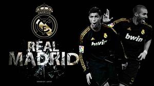 Real Madrid Logo In Gold real madrid wallpaper