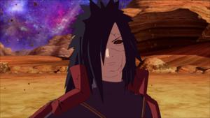 Reanimated Madara standing tall in a field madara wallpaper