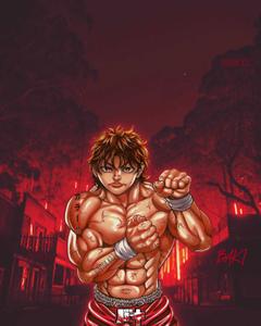 Red Aesthetic Baki Hanma baki hanma wallpaper