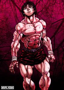 Red Aesthetic Baki Hanma baki hanma wallpaper