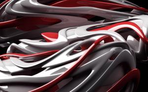 Red And White Render Cool IPad cool wallpaper