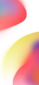 Red And Yellow Abstract Ios 16 ios 16 wallpaper