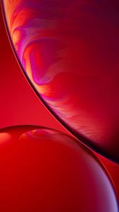 Red Bubbles Ios 16 ios 16 wallpaper