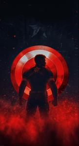 Red Captain America Background Illustration captain america wallpaper