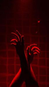 Red Dark Aesthetic Two Hands Picture dark aesthetic wallpaper