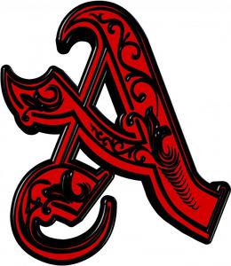 Red Letter A Tattoo Art letter a wallpaper