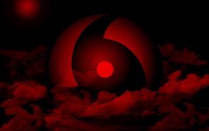 Red Mangekyou Sharingan Moon sharingan wallpaper