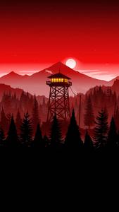 Red Oled Night oled wallpaper