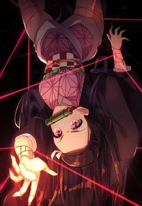 Red String Demon Slayer Nezuko demon slayer nezuko wallpaper