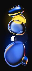 Redmi 9 3D Water Droplets redmi 9 wallpaper