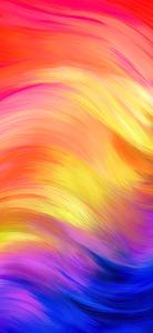 Redmi 9 Multicolor Wave Stroke redmi 9 wallpaper