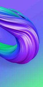 Redmi 9 Purple Green Braid redmi 9 wallpaper