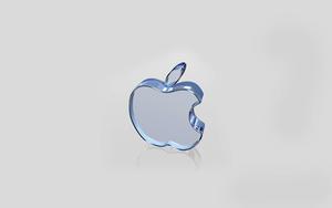 Reflections of the Apple Logo  Wallpaper
