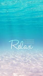 Relax Underwater View Motivational Mobile motivational mobile wallpaper