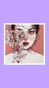 Relaxing Escape aesthetic drawings wallpaper