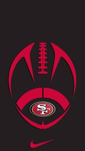 Representing the Bay area, the San Francisco 49ers proudly fly their colors Wallpaper