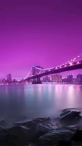 Retro City Bridge Colorful 4k Phone colorful 4k phone wallpaper