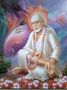 Revered Hindu Guru Sai Baba Phone sai baba phone wallpaper
