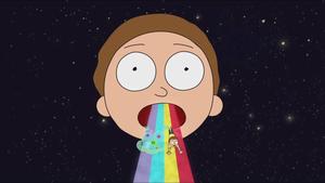 Rick and Morty add a splash of color to the world! rick and morty wallpaper