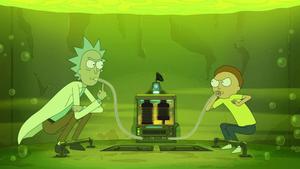 Rick And Morty Adventure Begins rick and morty wallpaper