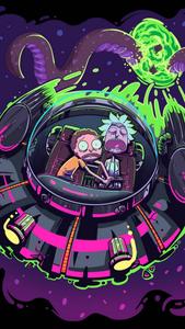 Rick and Morty Going On an Adventure rick and morty wallpaper